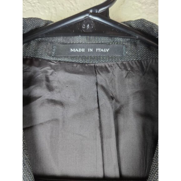 Emporio Armani Antinea SRL Wool Blazer Sz 50 (Medium US) Dark Brown Lightweight - Picture 2 of 9